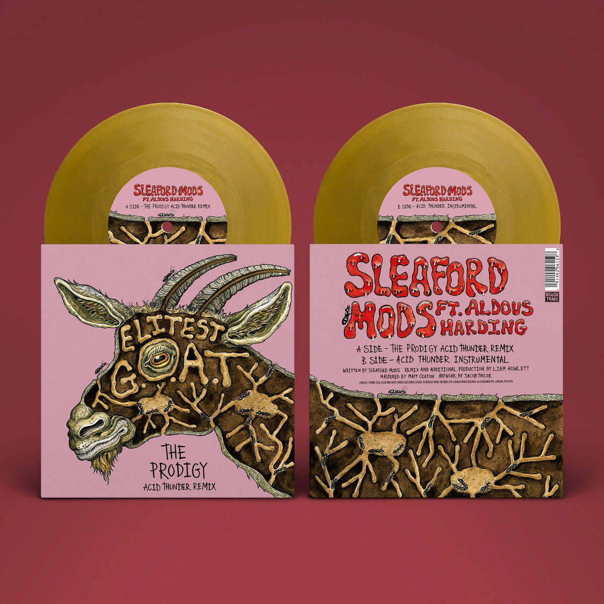 Sleaford Mods feat. Aldous Harding - Elitest G.O.A.T. (The Prodigy Acid Thunder Mix)