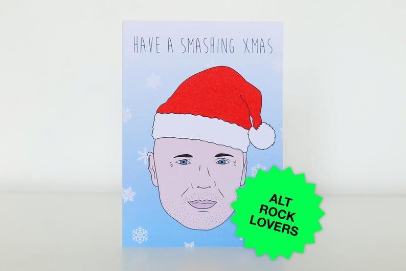 Smashing Xmas – Billy Corgan Greeting Card