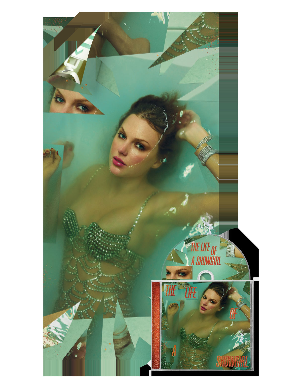 TAYLOR SWIFT - THE LIFE OF A SHOWGIRL CD