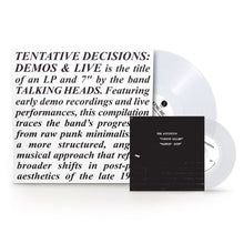 Load image into Gallery viewer, Talking Heads - Tentative Decisions 1974 - 1976 RSD BLACK FRIDAY