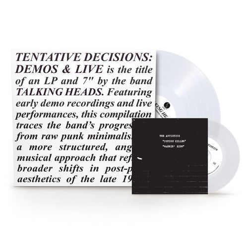 Talking Heads - Tentative Decisions 1974 - 1976