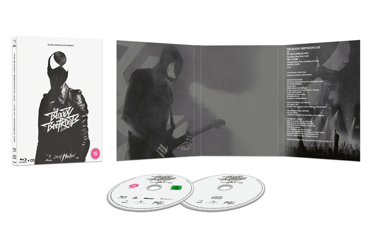 The Bloody Beetroots - Live At Montreux 2017 CD DVD