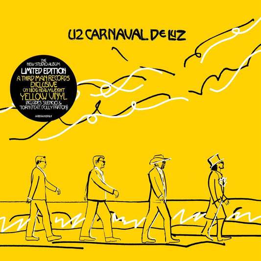 U2 - Carnaval De Luz, Limited Edition Third Man Records Exclusive, Yellow Vinyl