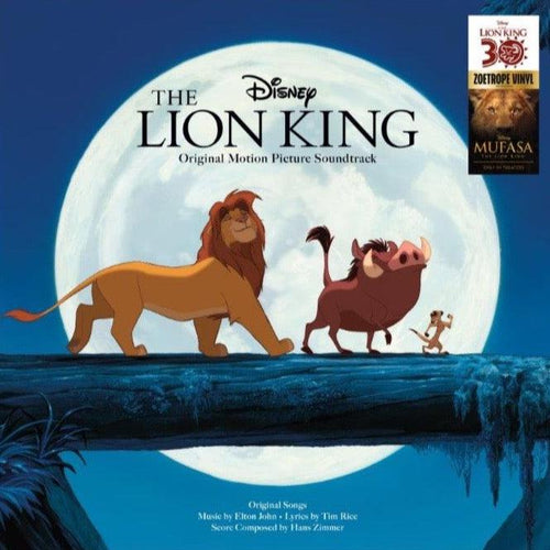 VARIOUS - THE LION KING - ZOETROPE VINYL (30TH ANNIVERSARY EDITION)