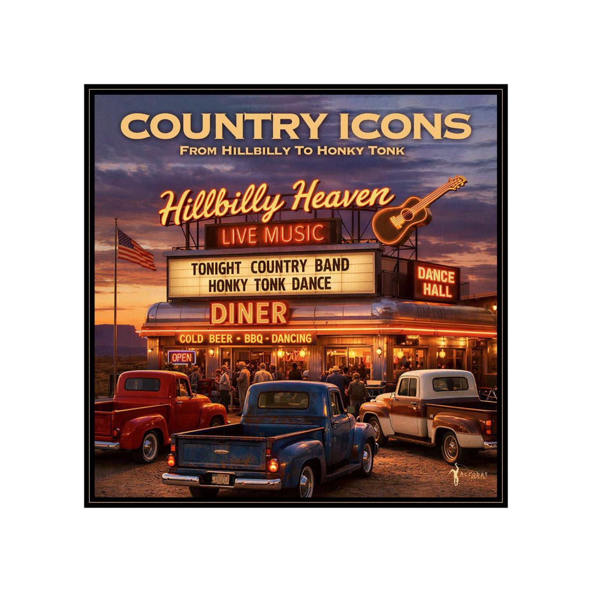 Various Artists - Country Icons: From Hillbilly To Honky Tonk (NAD 2026)
