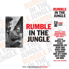 Load image into Gallery viewer, Various Artists - Rumble In The Jungle - 18th Anniversary Edition (RSD 2025)