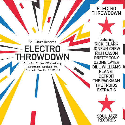 Various - Electro Throwdown – Sci-Fi Inter-Planetary Electro Attack on Planet Earth 1982-89