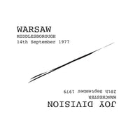 WARSAW / JOY DIVISION - MIDDLESBOROUGH 14/09/77 - MANCHESTER 2 8/09/79