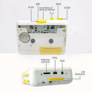 YY700 OTG Cassette Player Tape To MP3 Converter