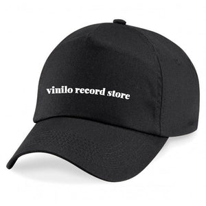 vinilo record store- black cap