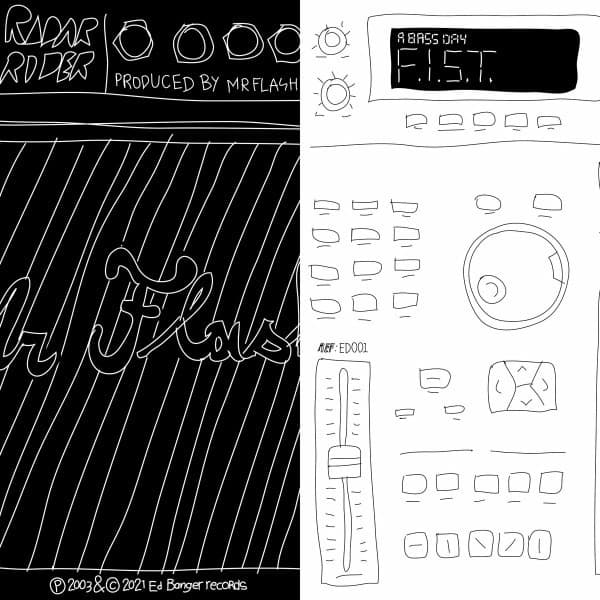 Mr Flash / A Bad Day - Radar Rider/ F.I.S.T (ED001 18th Anniversary ...