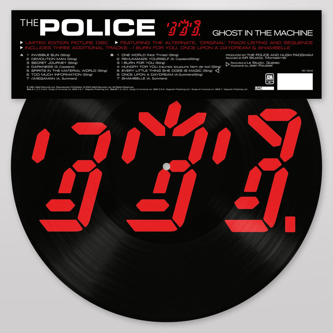 The Police - Ghost In The Machine (ltd picture disc)